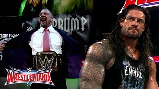 The Road to WrestleMania WWE World Heavyweight Champion Triple H vs Roman Reigns [upl. by Ramey410]