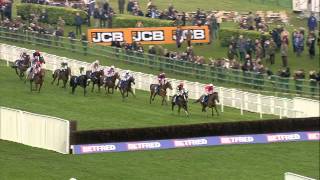 CONEYGREE wins the 2015 Cheltenham Gold Cup  the first novice to win the race for 41 years [upl. by Ahsimot512]