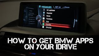 How to Code and Retrofit BMW Apps to your iDrive system [upl. by Lisandra]