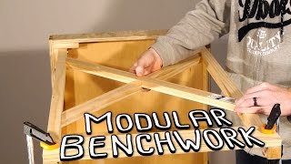 Building a Model Railway  Part 1  Modular Benchwork [upl. by Gino]