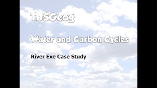 River Exe Case Study [upl. by Moira]