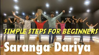 Saranga Dariya Song  Simple steps For Beginners  SK dance floor group [upl. by Heng]