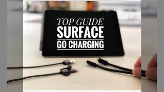 TOP GUIDE  Surface Go charging USB C [upl. by Nivahb]