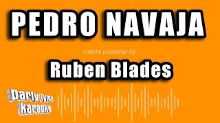 Ruben Blades  Pedro Navaja Versión Karaoke [upl. by Baler958]