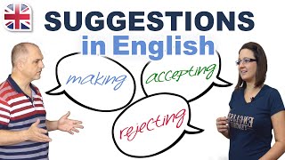 Making Suggestions in English  Spoken English Lesson [upl. by Walston]