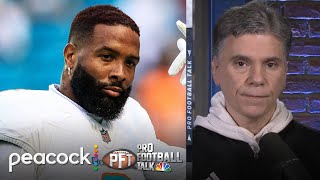 Miami Dolphins release WR Odell Beckham Jr  Pro Football Talk  NFL on NBC [upl. by Nifares]