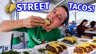 Ultimate Mexican Street Food Tour MEAT JUICE TACOS  Sonoran Hot Dogs in Tucson Arizona [upl. by Devlen]