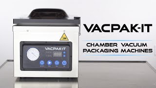 VacPakIt Chamber Vacuum Packaging Machines [upl. by Kealey]