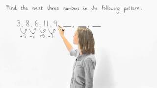 Number Patterns  MathHelpcom [upl. by Syned317]