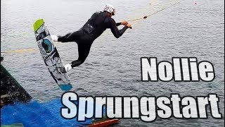 Nollie Sprungstart Wakeboard Tutorial [upl. by Deach]