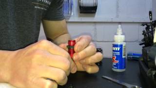 How To Fill RC Shocks with Oil  Traxxas GTR HD [upl. by Ahsielat]