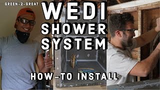 Installing A WEDI Shower System [upl. by Northrop753]