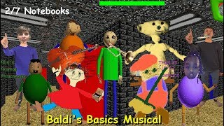 Baldis Basics Musical V1  Baldis basics 132 decompiled mod [upl. by Fattal]