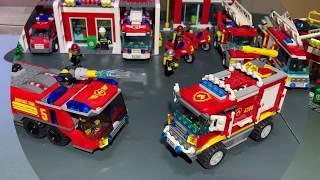 Lego Construction Caserne Pompiers 22 [upl. by Coh580]