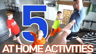 5 FUN GAMES TO PLAY AT HOME WITH YOUR FAMILY  NO ITEMS NEEDED [upl. by Cristian152]