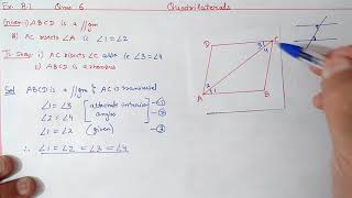 Chapter8 Ex81 Q6 Quadrilaterals  Ncert Maths Class 9  Cbse [upl. by Natsirk]