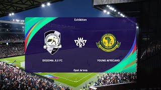 Dodoma Jiji Fc vs Yanga 22052024 NBC Premier League PES 2021 [upl. by Hnad697]