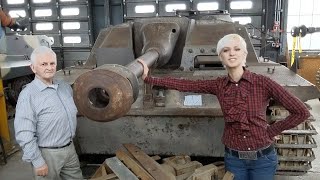 Hilary Doyle shows StuG III G in amazing original condition  NACC Ft Benning [upl. by Calisa]