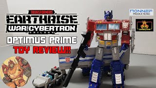 Transformers Earthrise Optimus Prime Review [upl. by Enaerb456]