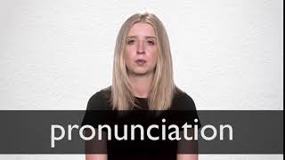 How to pronounce PRONUNCIATION in British English [upl. by Ambrosius]