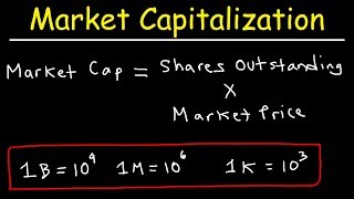 Market Capitalization of Stocks [upl. by Drahsar]