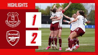 HIGHLIGHTS  Stoppage time winner  Everton vs Arsenal 12  Womens Super League [upl. by Otreblaug]