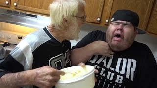 ANGRY GRANDPAS EGG SALAD FREAKOUT [upl. by Leamaj685]