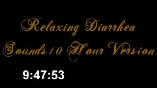 Relaxing Diarrhea Sounds Ten Hour Edition [upl. by Eduam]