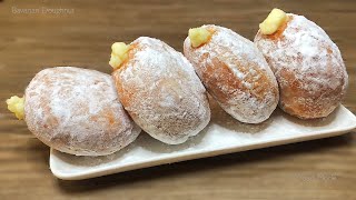 BAVARIAN CREAM DONUTS  CUSTARD DONUTS Recipe [upl. by Emmerie508]