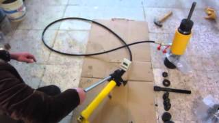 ML Series Anchor Bolt Pull Out Tester Operational Video [upl. by Tatiana]