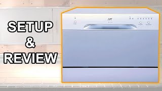 SPT Countertop Dishwasher Setup amp Review  For Small Kitchens [upl. by Alym]