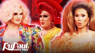 Elliott amp Kahmora Hall amp Tina Burner’s “Lady Marmalade” Lip Sync  S13 E1  RuPaul’s Drag Race [upl. by Tedie]