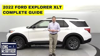 2022 FORD EXPLORER XLT COMPLETE GUIDE [upl. by Yggam237]