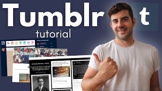 Create a Tumblr Blog  Complete Tutorial [upl. by Harriman]