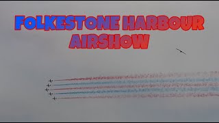 FOLKESTONE HARBOUR UK AIR SHOW [upl. by Madian]