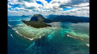 The underwater waterfall of Mauritius [upl. by Eirolav]