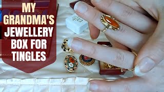 ASMR Whispering  Old Jewellery Collection Show amp Tell [upl. by Eixela]