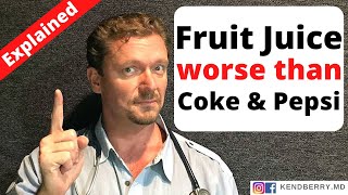 Fruit Juices WORSE than Soft Drinks Here’s Why [upl. by Ariajaj]