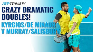 KyrgiosDe Minaur v MurraySalisbury Crazy Dramatic ATP Cup Highlights [upl. by Loomis]