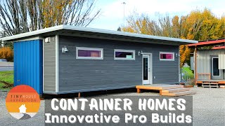 Innovative Shipping Container Homes  The Conversion Process [upl. by Dorey]