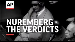 NUREMBERG  THE VERDICTS  Nuremberg Trial [upl. by Otsirc152]