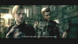 Resident Evil 5 Wesker amp Jill Battle [upl. by Zashin996]