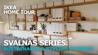 Stylish Wall Mounted Shelves  IKEA Home Tour [upl. by Kira]