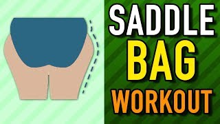 Saddlebag Workout  Best Exercises To Reduce Saddle Bags Fat [upl. by Montgomery]