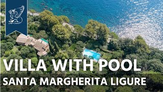 Luxury villa with view of Portofino for sale  Liguria Italy  Ref 4130 [upl. by Quick]