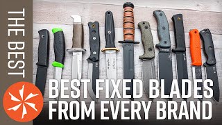 The Best Fixed Blade Knives from Every Brand in 2021 [upl. by Hillinck]