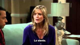 Two and a half men Alan sincero con Lyndsey Sub en español [upl. by Lehman956]