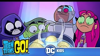 Teen Titans Go En Latino  ¡Esa vida picante  DC Kids [upl. by Aloin]