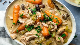 My Homemade Slow Cooker Chicken Casserole Recipe [upl. by Peterec]