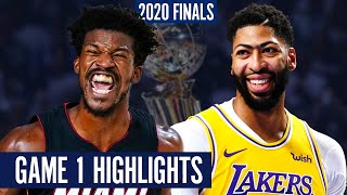 HEAT vs LAKERS GAME 1  Full Highlights  2020 NBA Finals [upl. by Rickert255]